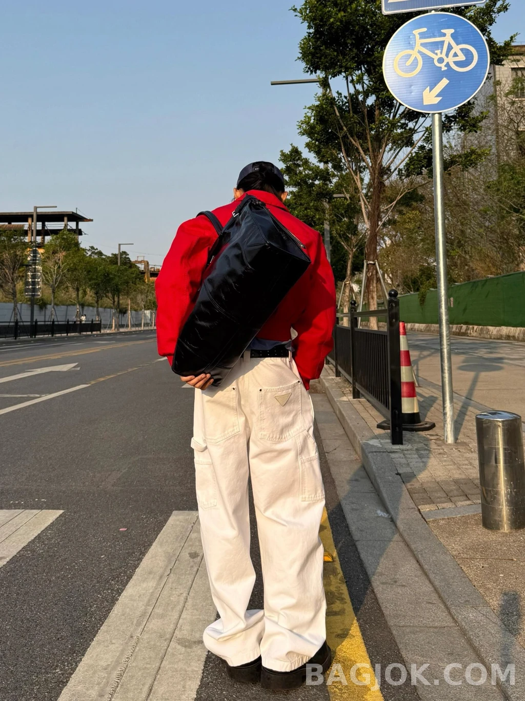 프라다 프라다 워크 팬츠 상세 이미지