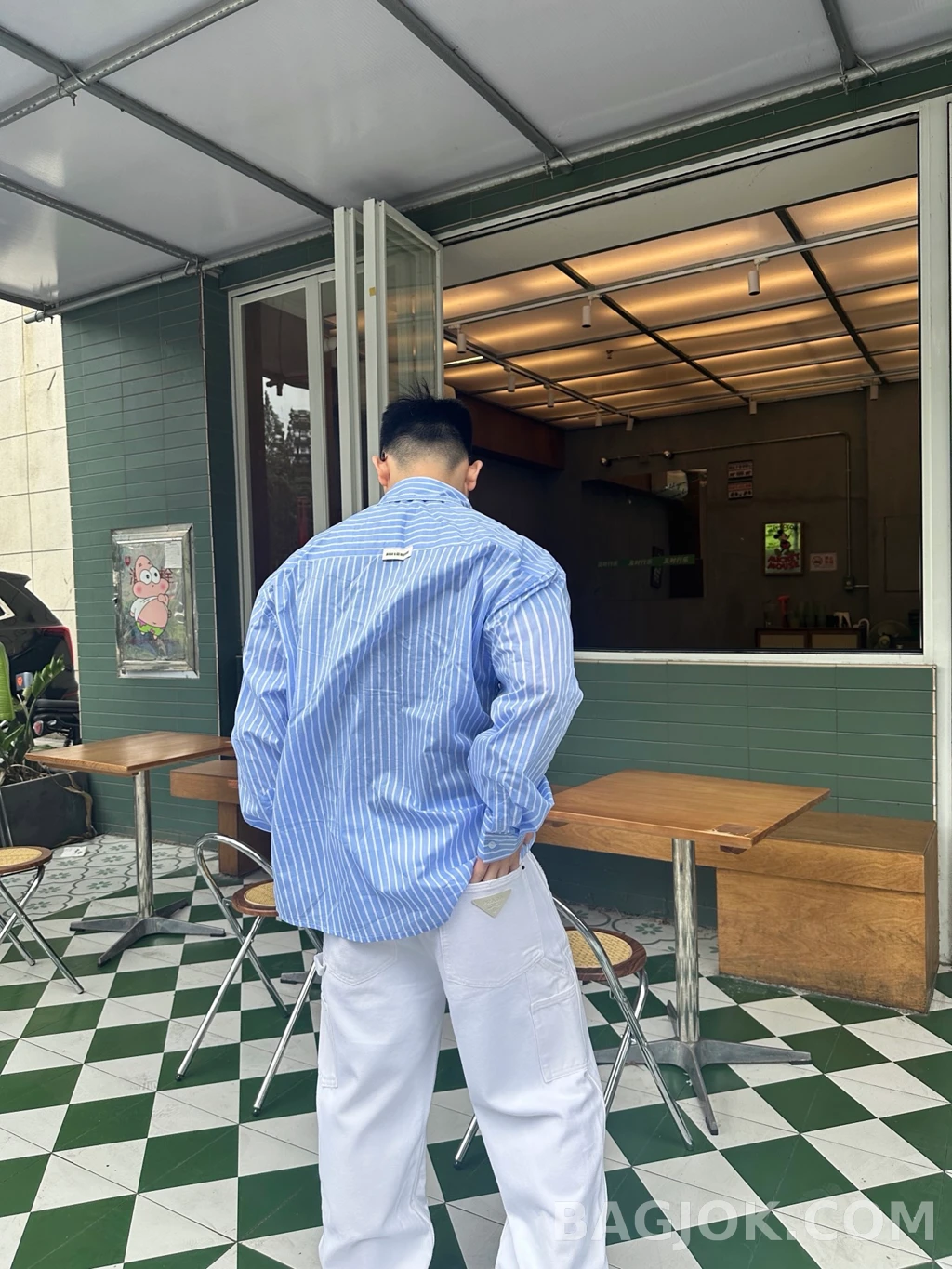 프라다 프라다 워크 팬츠 상세 이미지