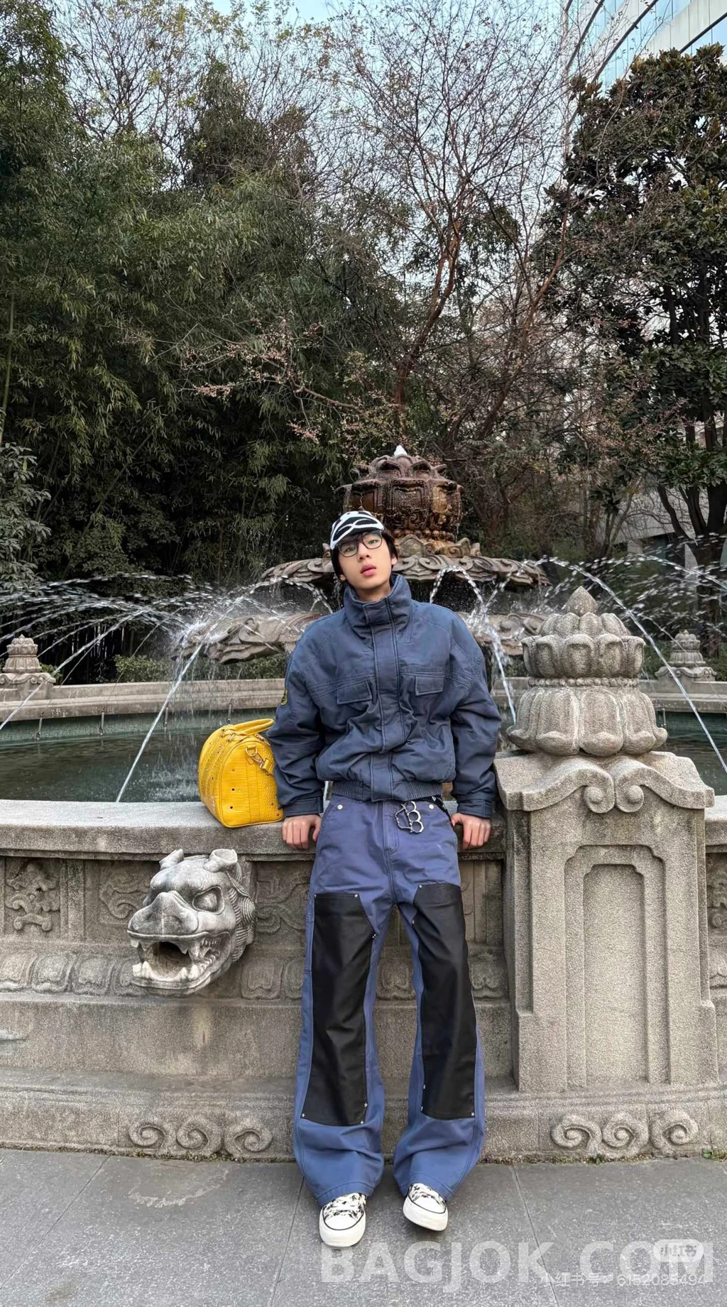 크롬하츠 크롬하츠 니패치 워크팬츠 상세 이미지