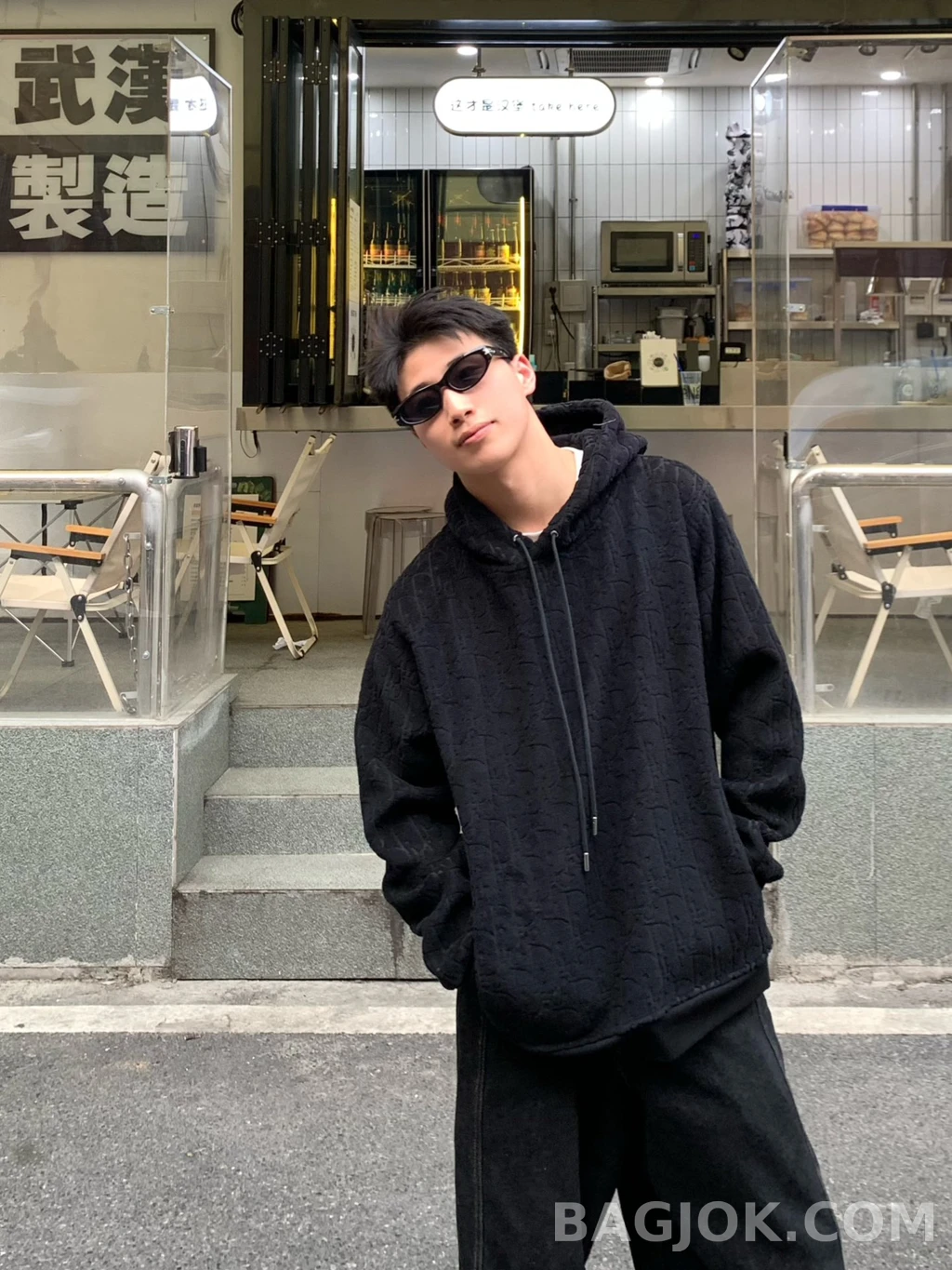 디올 디올 오블리크 후드티 상세 이미지