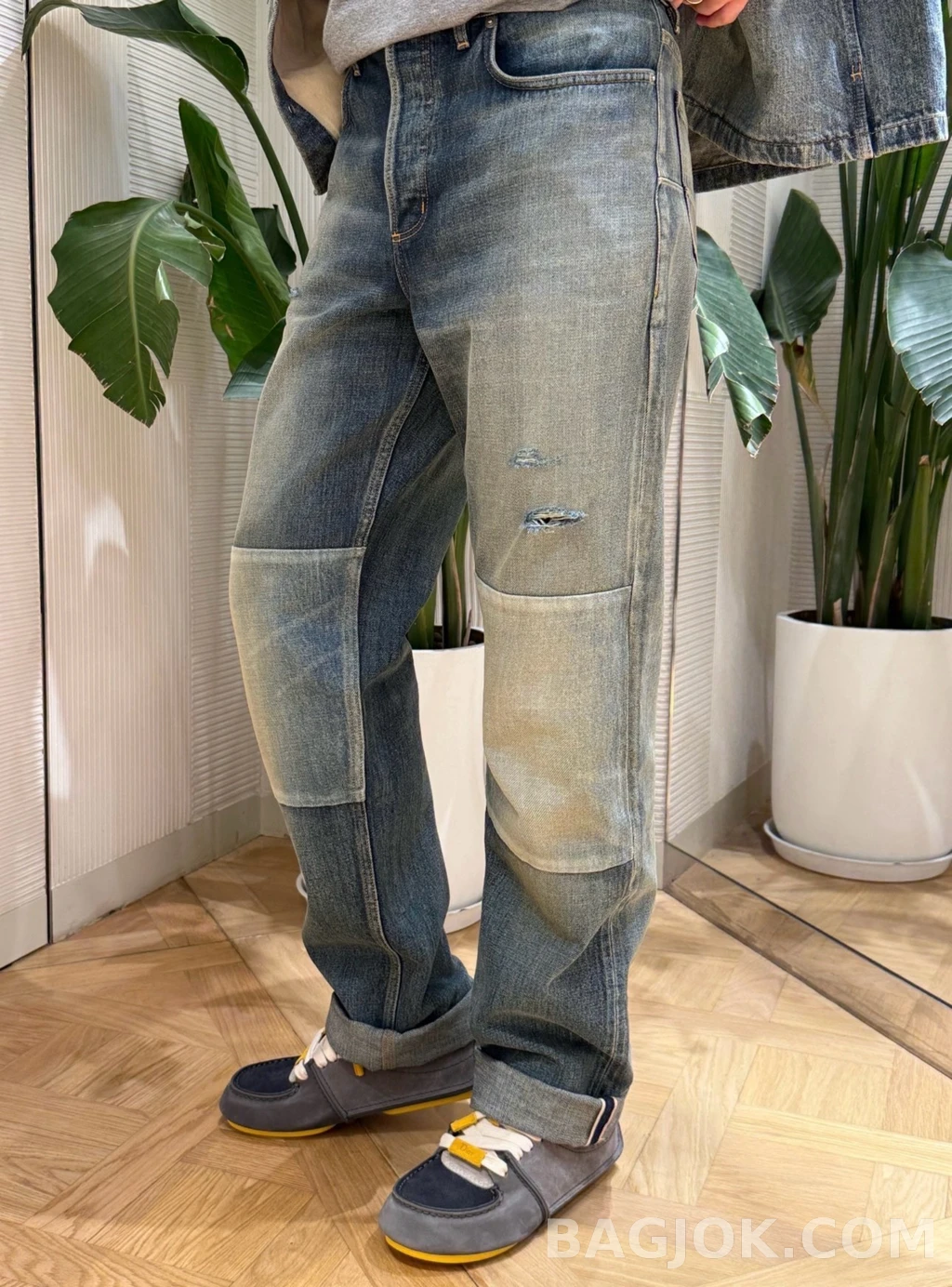 디올 디올 패널 데님 상세 이미지
