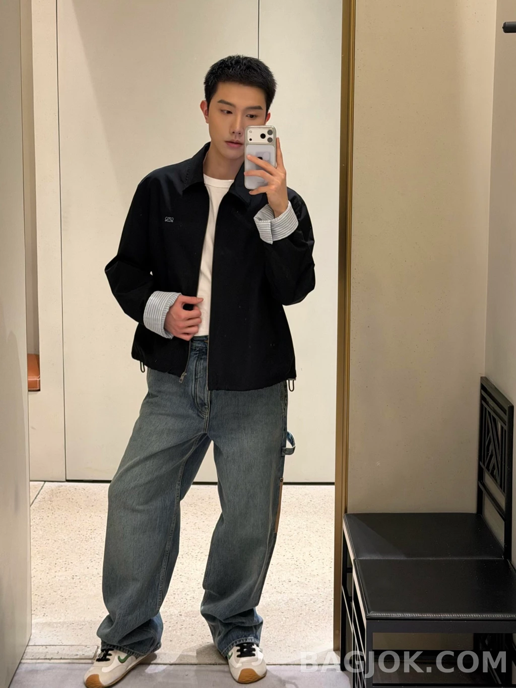 로에베 로에베 아나그램 블루종 상세 이미지