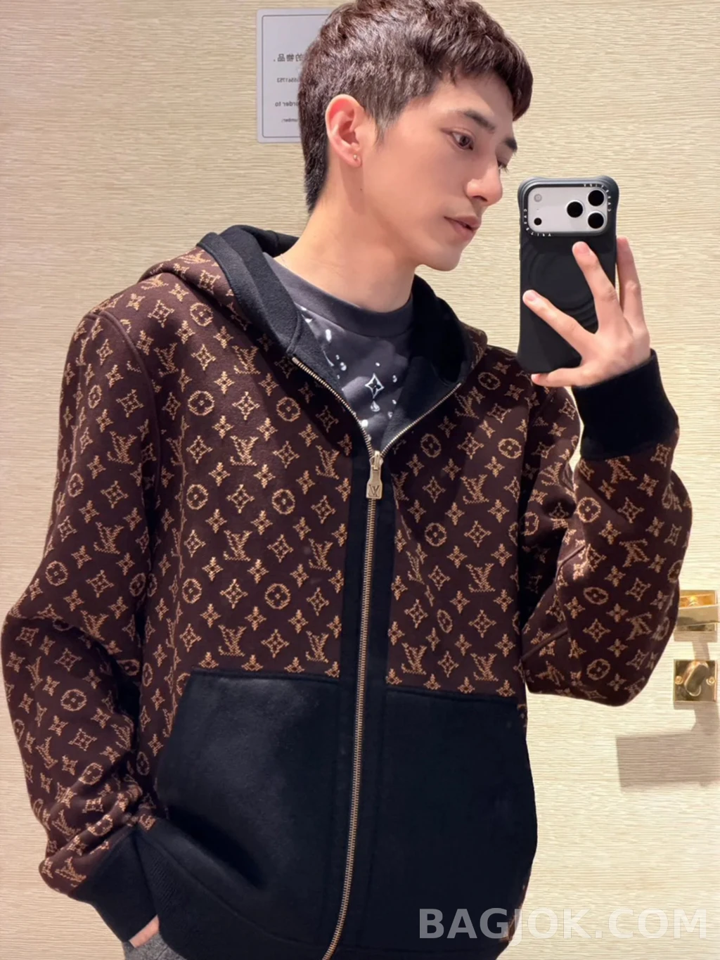 루이비통 루이비통 리버서블 후드 집업 상세 이미지
