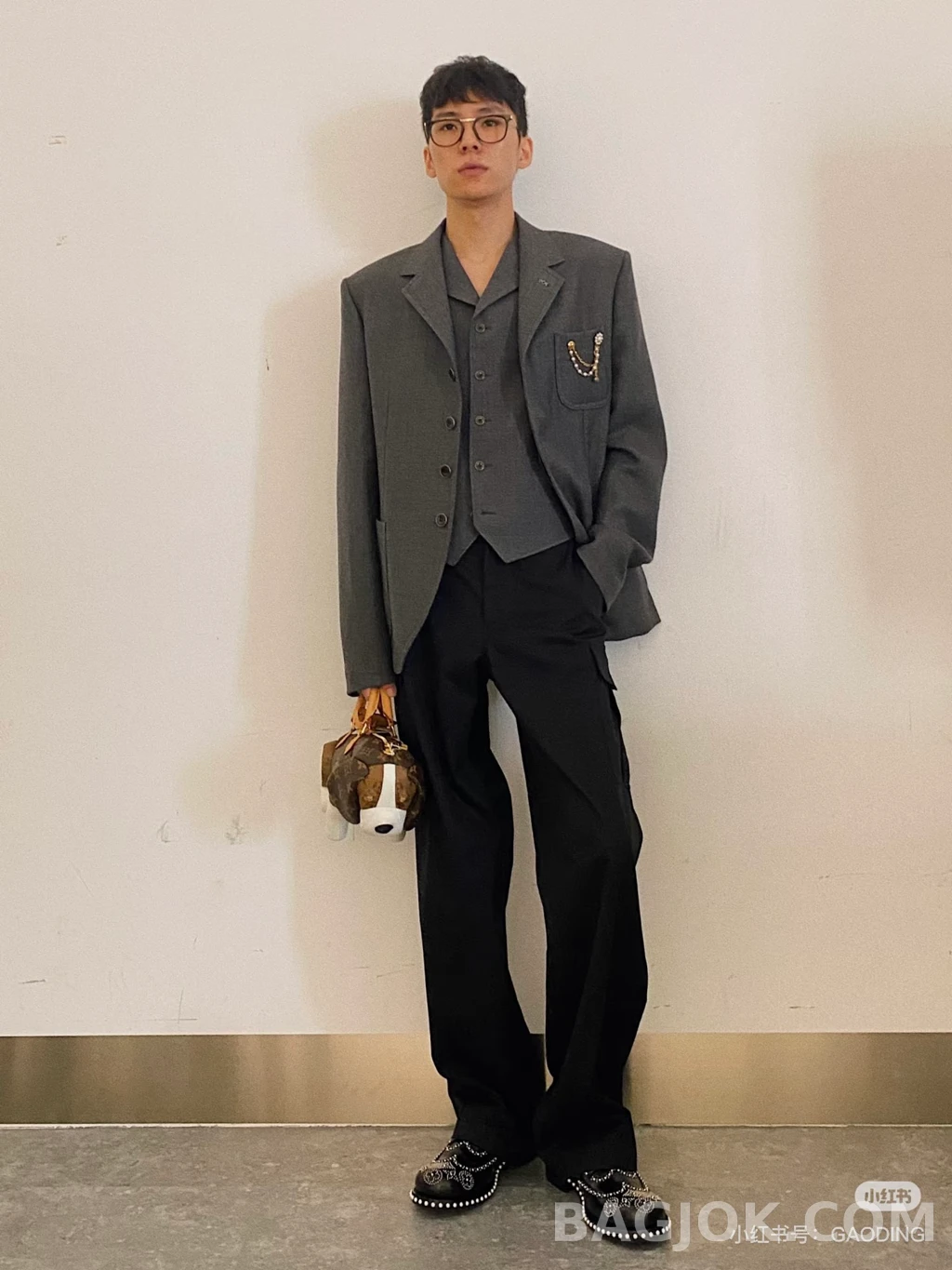 루이비통 루이비통 부츠컷 슬랙스 상세 이미지