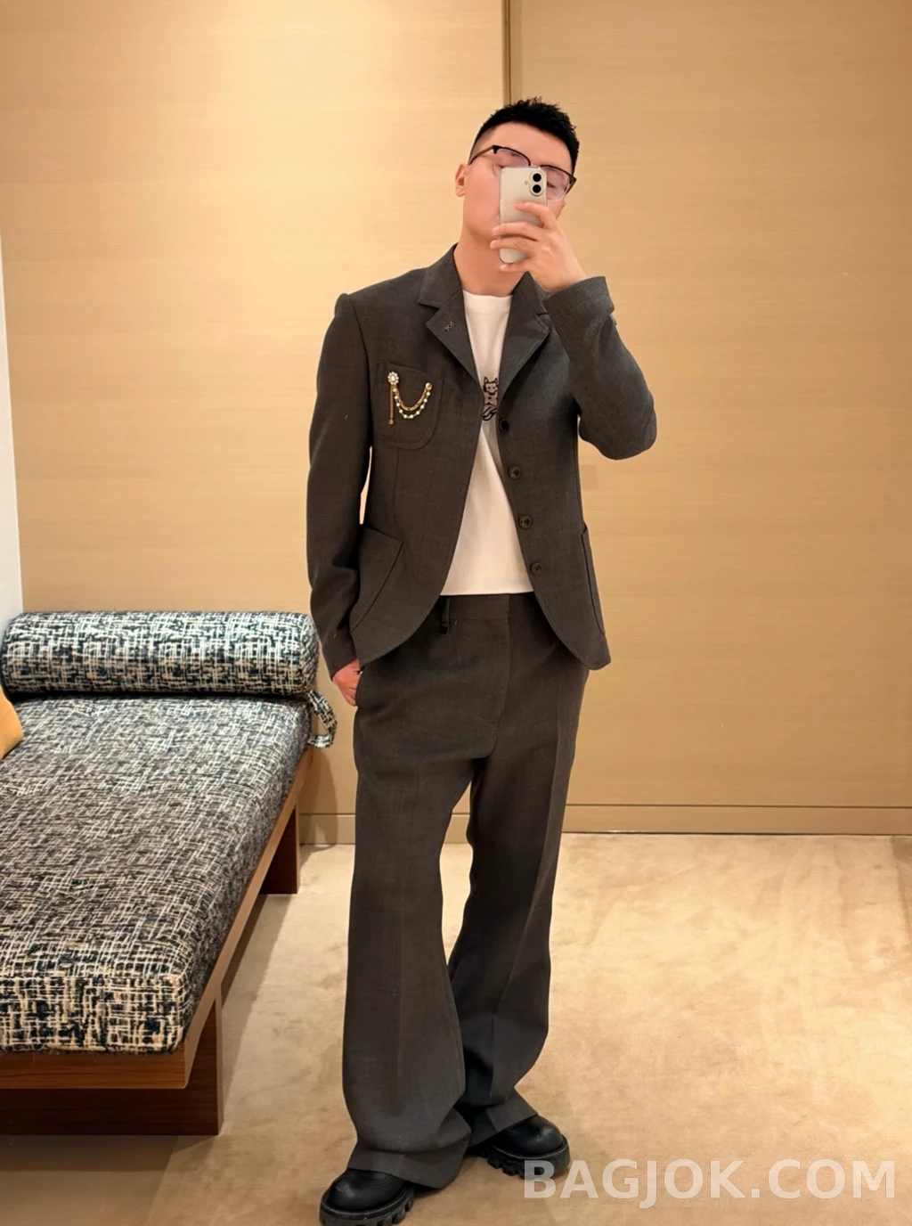 루이비통 루이비통 부츠컷 슬랙스 상세 이미지