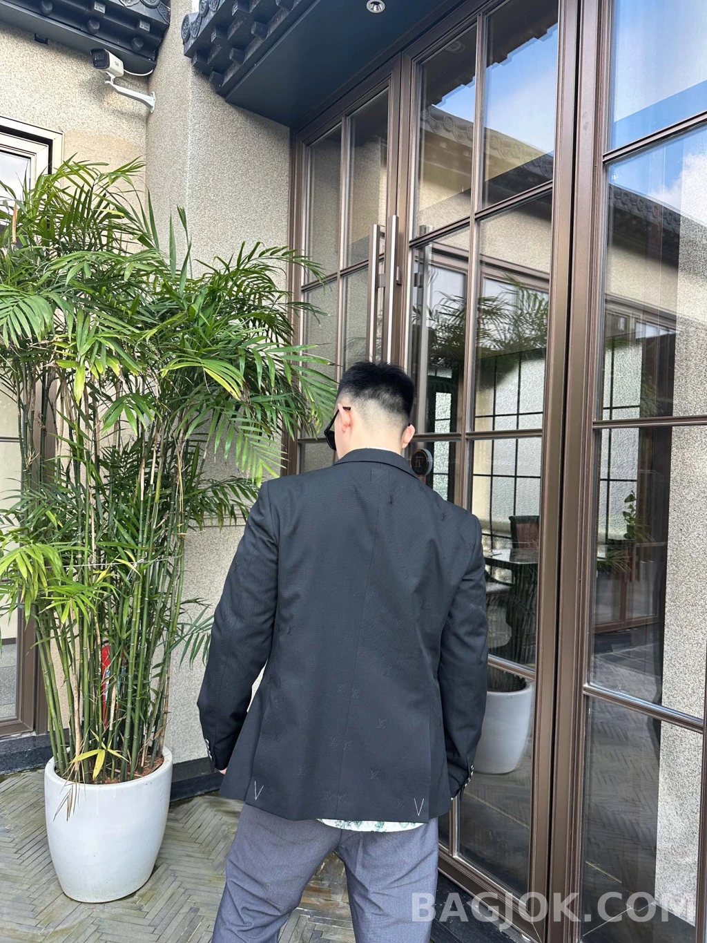 루이비통 루이비통 톤온톤 모노그램 재킷 상세 이미지