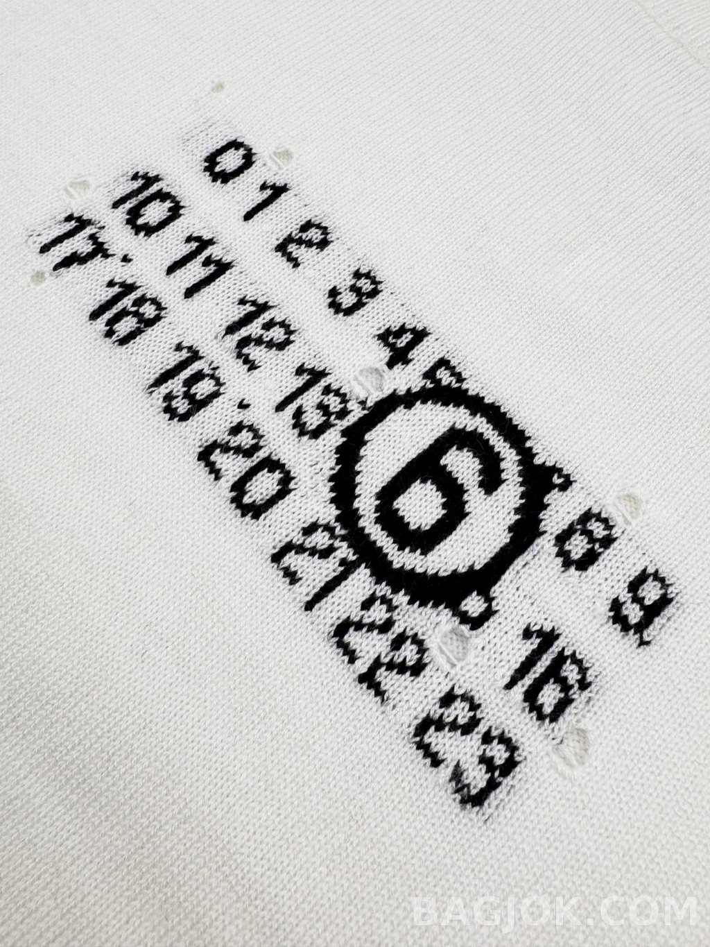 메종 마르지엘라 메종마르지엘라 숫자 니트 상세 이미지