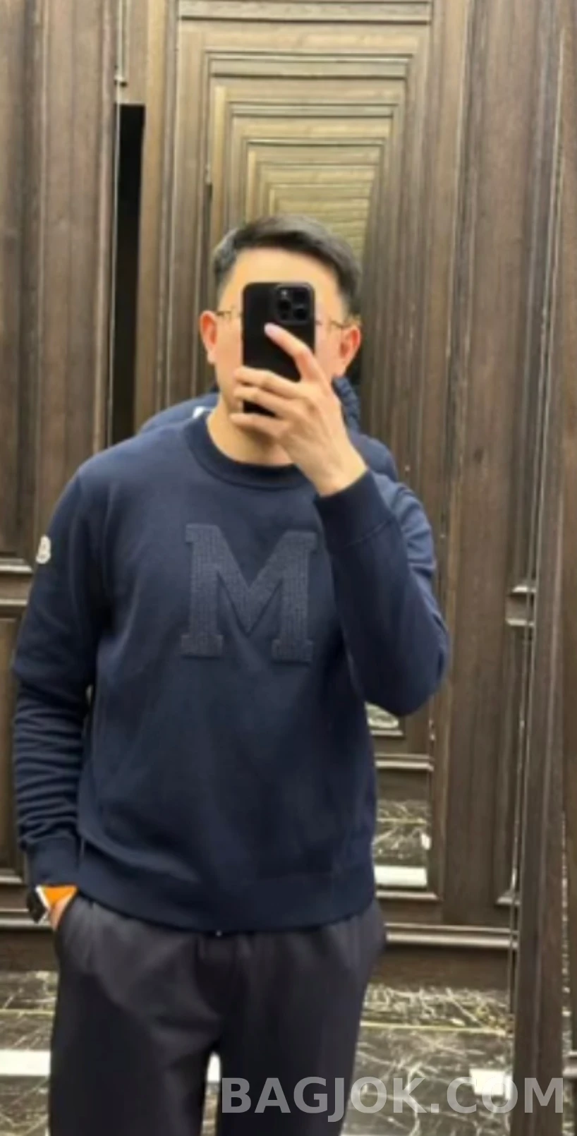 몽클레어 몽클레어 M로고 니트 상세 이미지