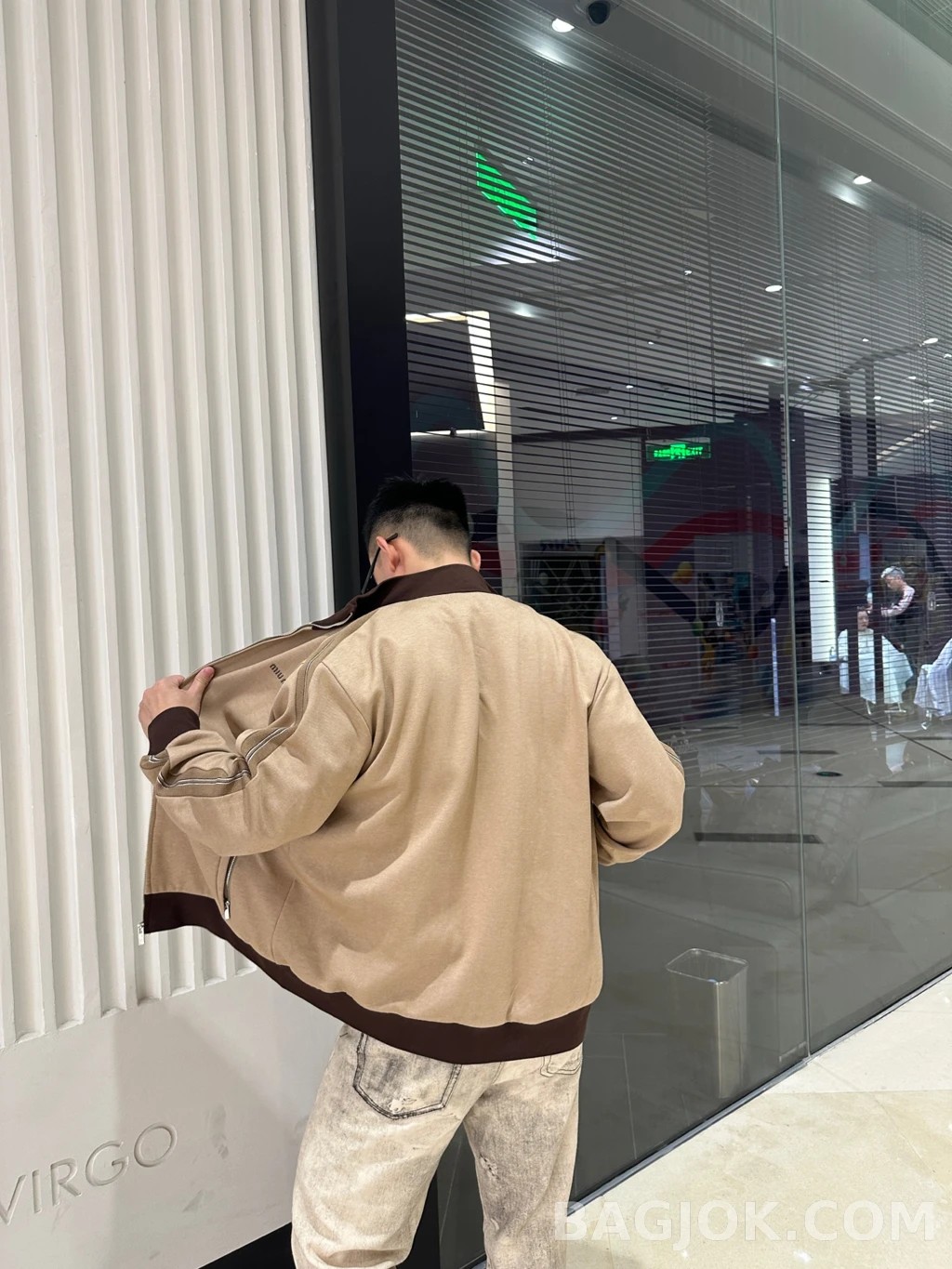 미우미우 미우미우 로고 집업 상세 이미지