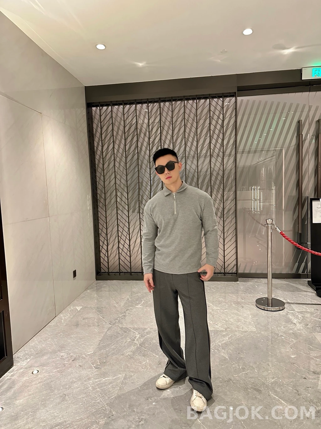 미우미우 미우미우 울 밴딩 팬츠 상세 이미지