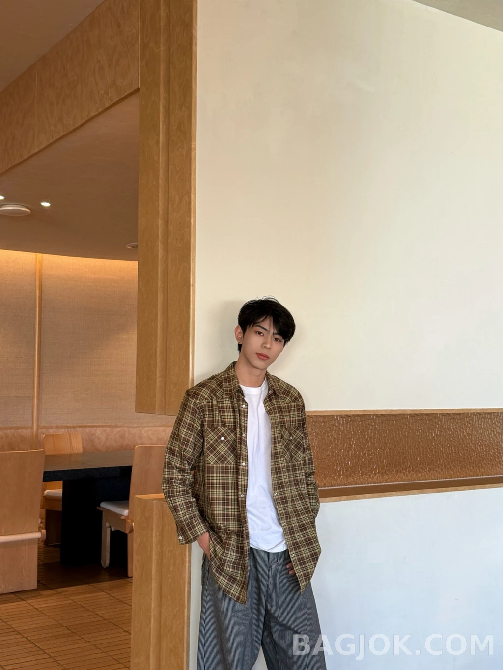 미우미우 미우미우 플란넬 셔츠 상세 이미지