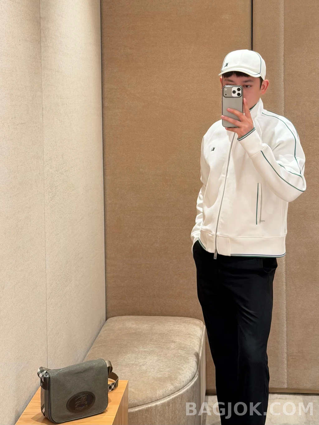 버버리 버버리 라인 트랙 재킷 상세 이미지
