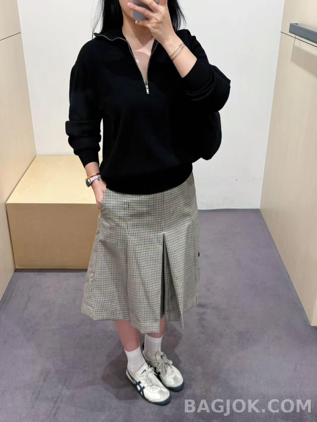 샤넬 샤넬 하프집 스웨터 상세 이미지