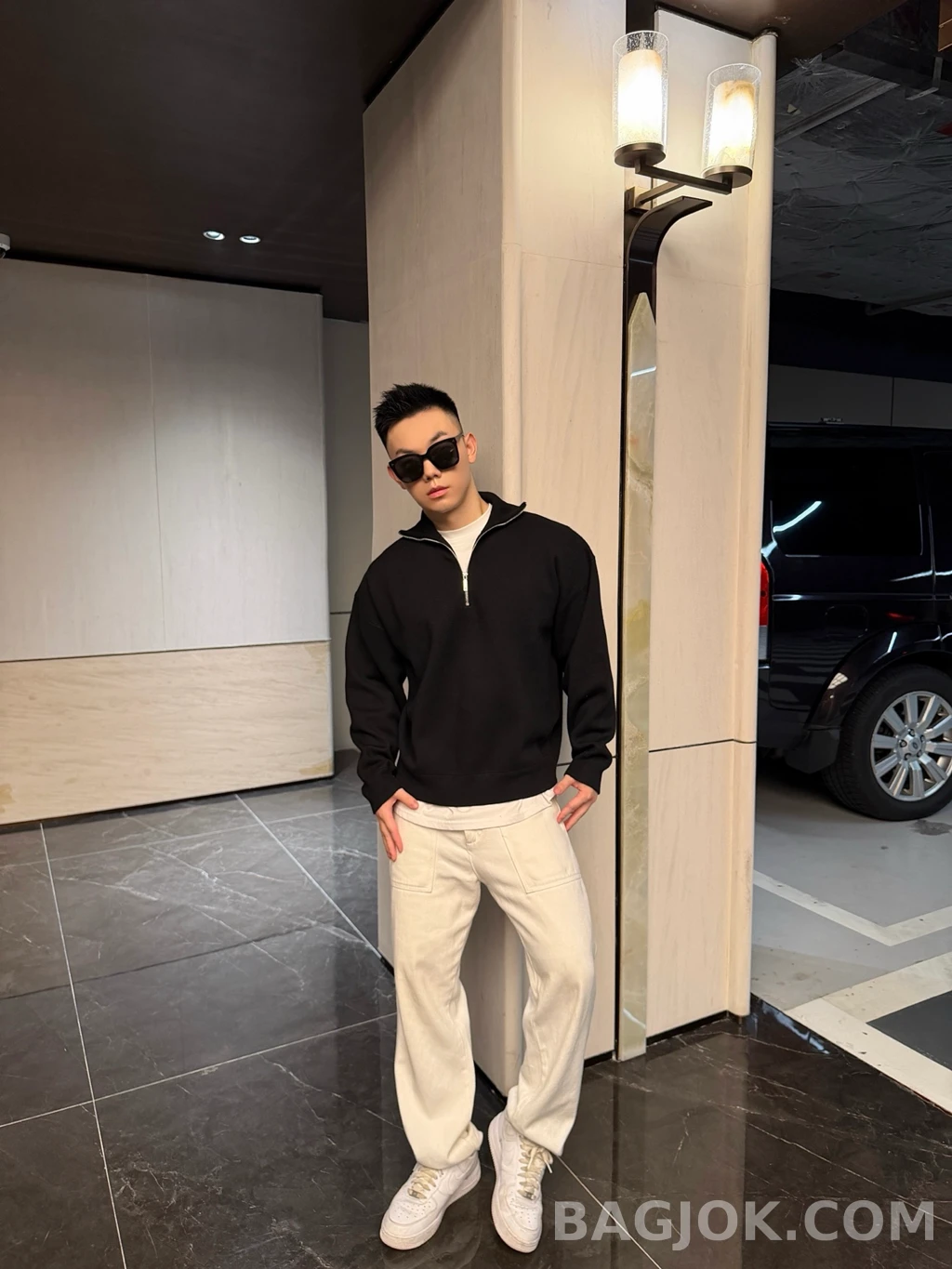 샤넬 샤넬 하프집 스웨터 상세 이미지