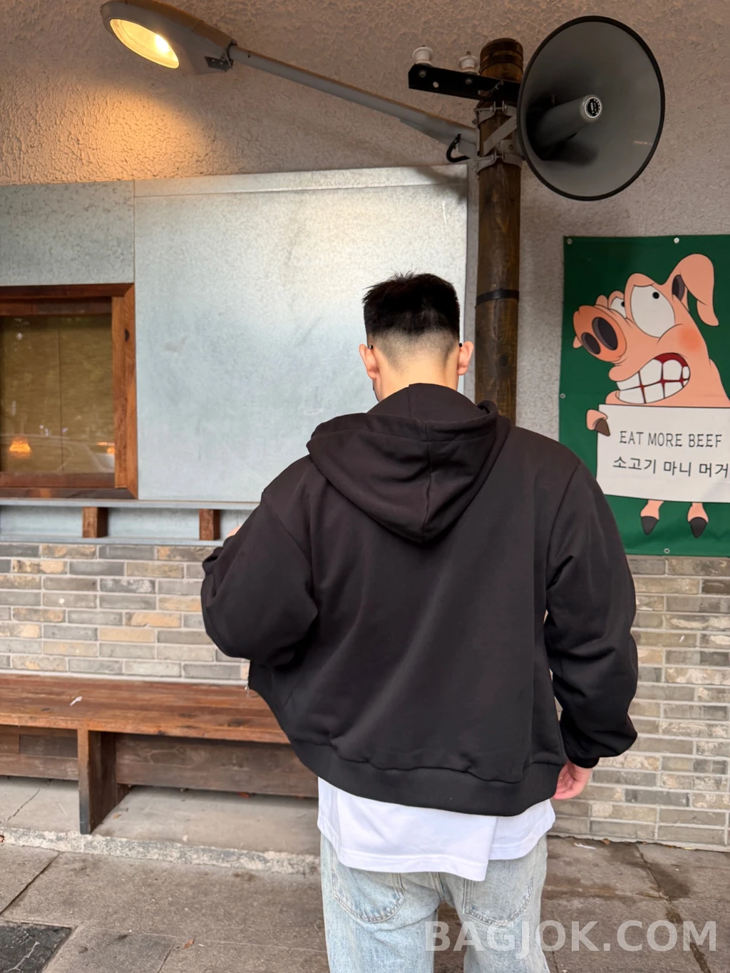 셀린느 셀린느 로고 후드 집업 상세 이미지