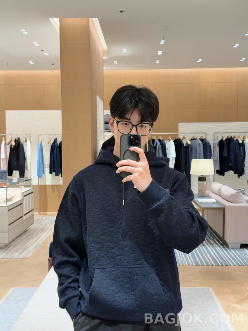 디올 디올 오블리크 후드 상세 이미지