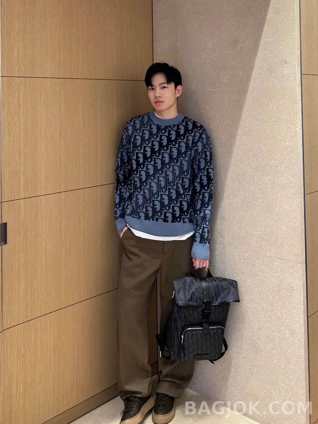 디올 디올 자카드 니트 상세 이미지