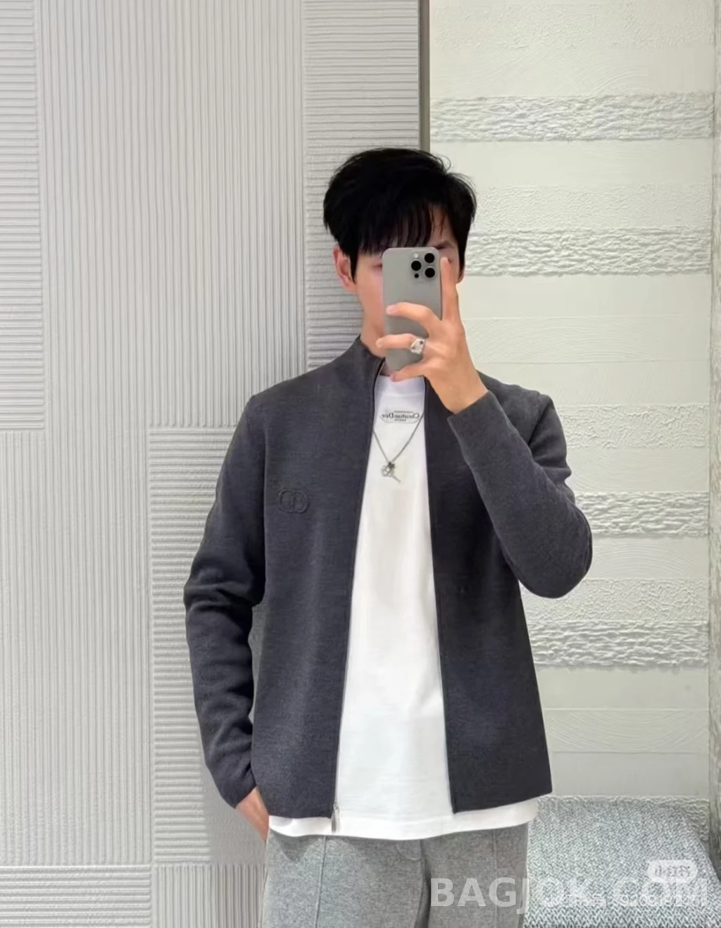 디올 디올 캐시미어 집업 상세 이미지