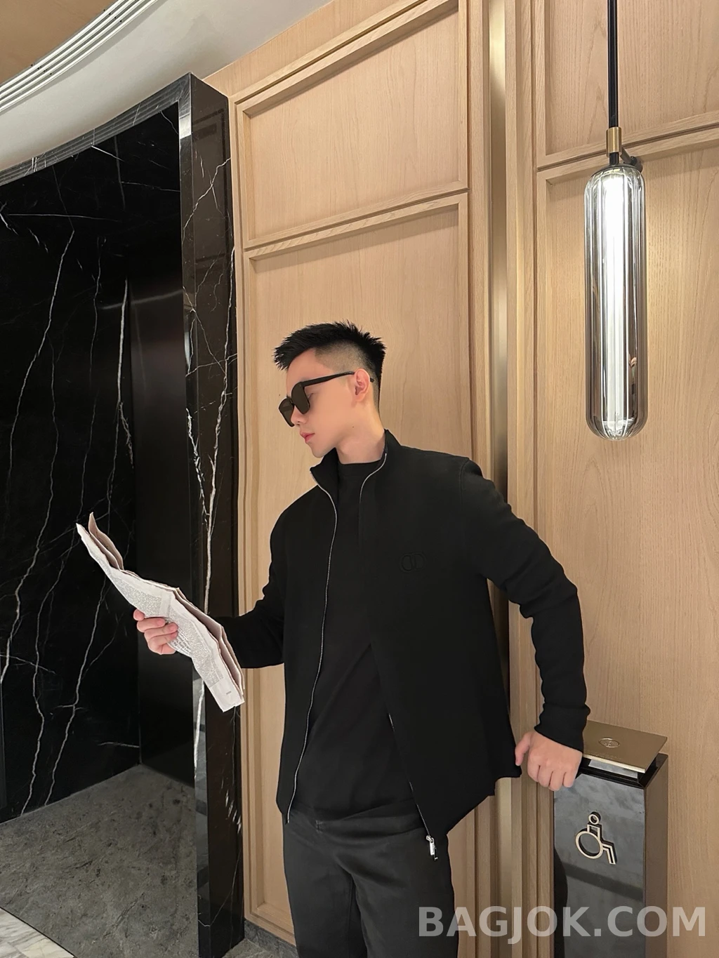 디올 디올 캐시미어 집업 상세 이미지