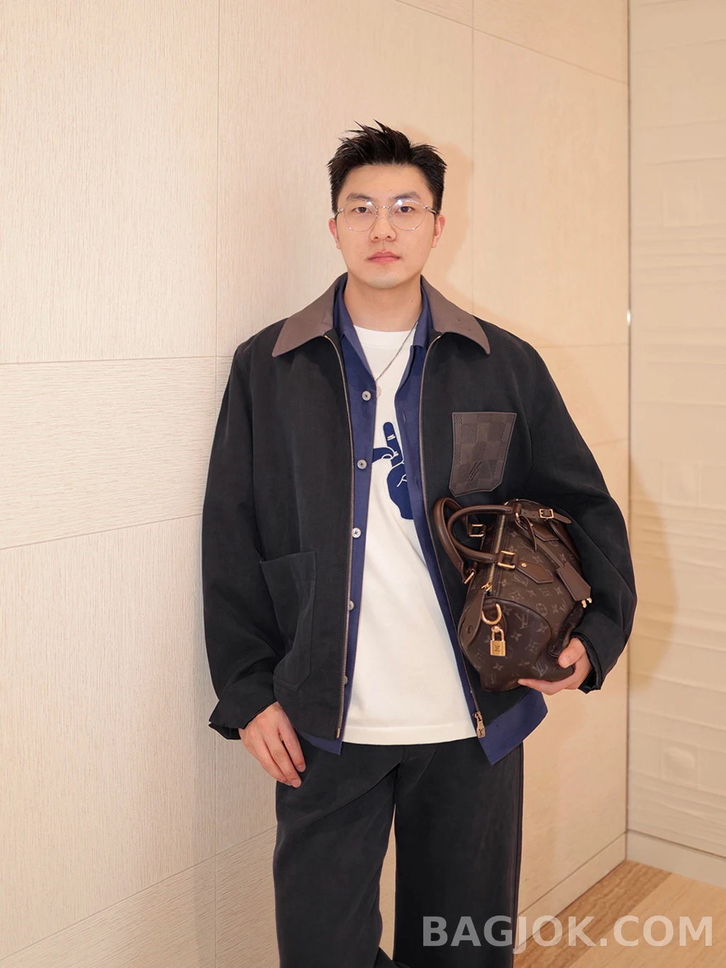 루이비통 루이비통 레더포켓 재킷 상세 이미지