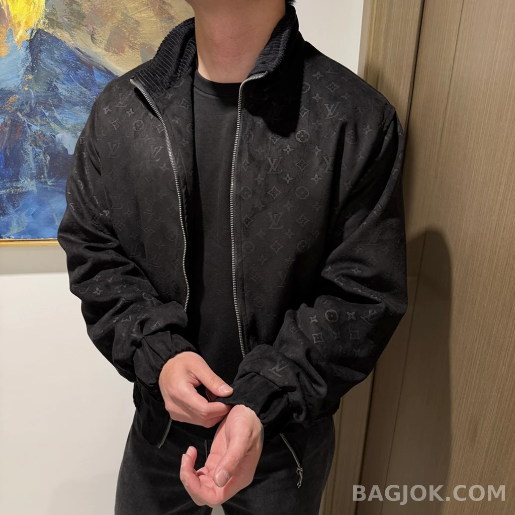 루이비통 루이비통 스웨이드 집업 상세 이미지