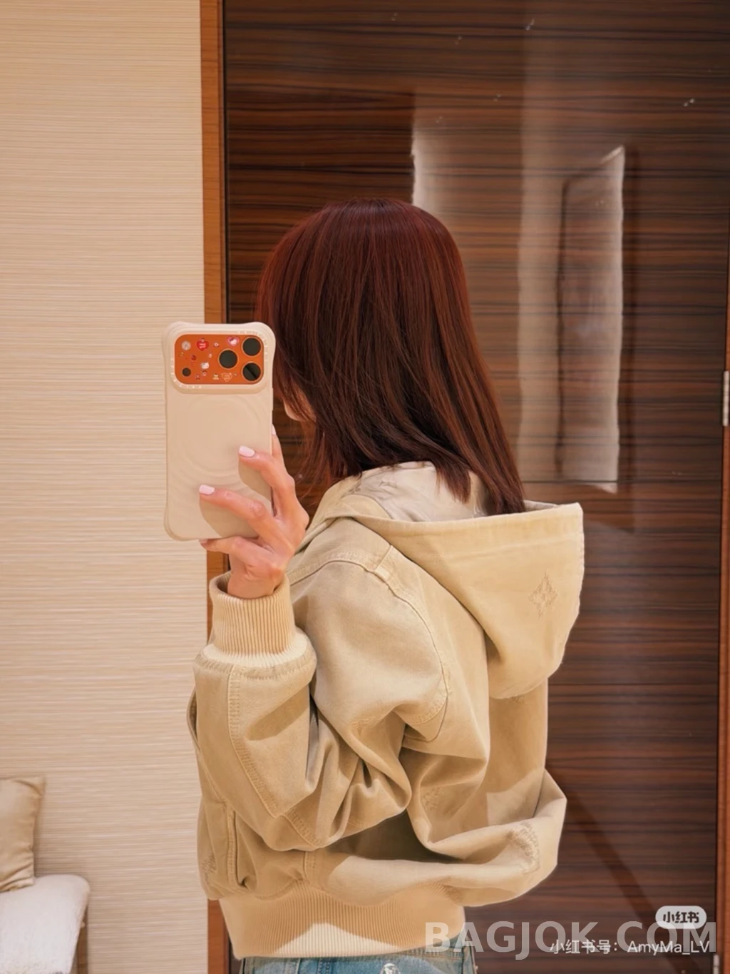 루이비통 루이비통 자수 후드 집업 상세 이미지