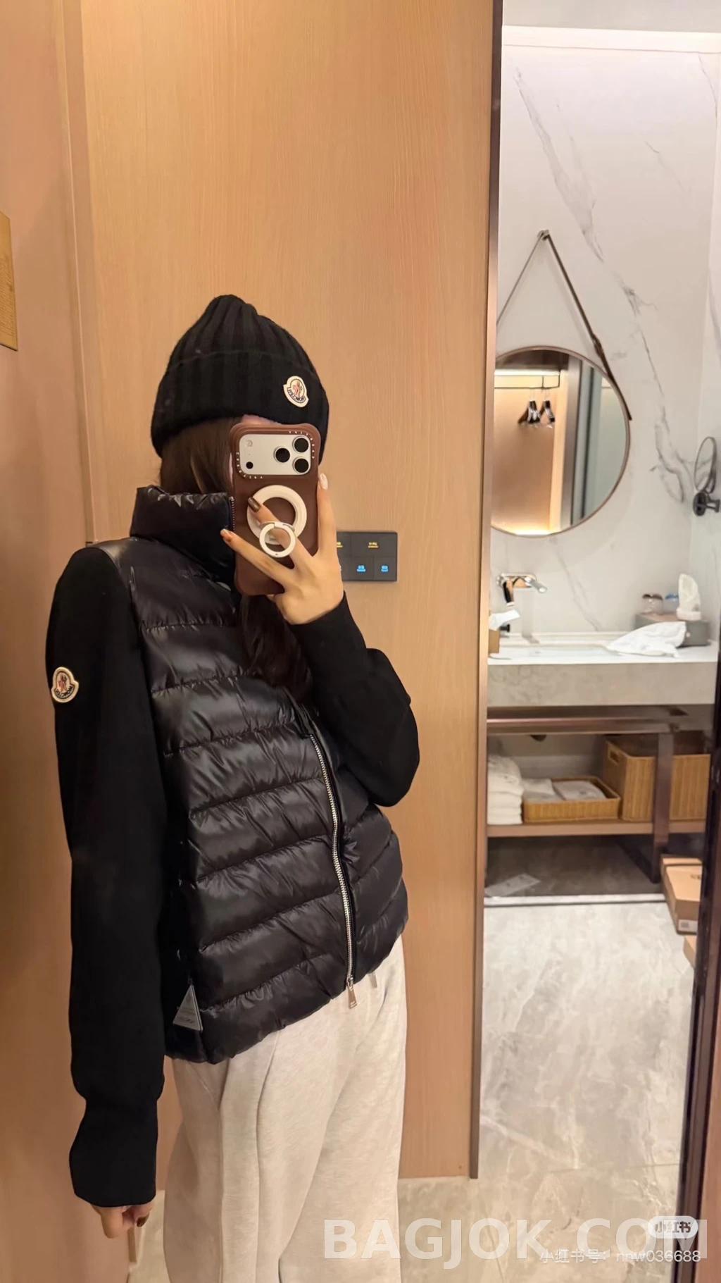 몽클레어 몽클레어 니트소매 패딩2 상세 이미지