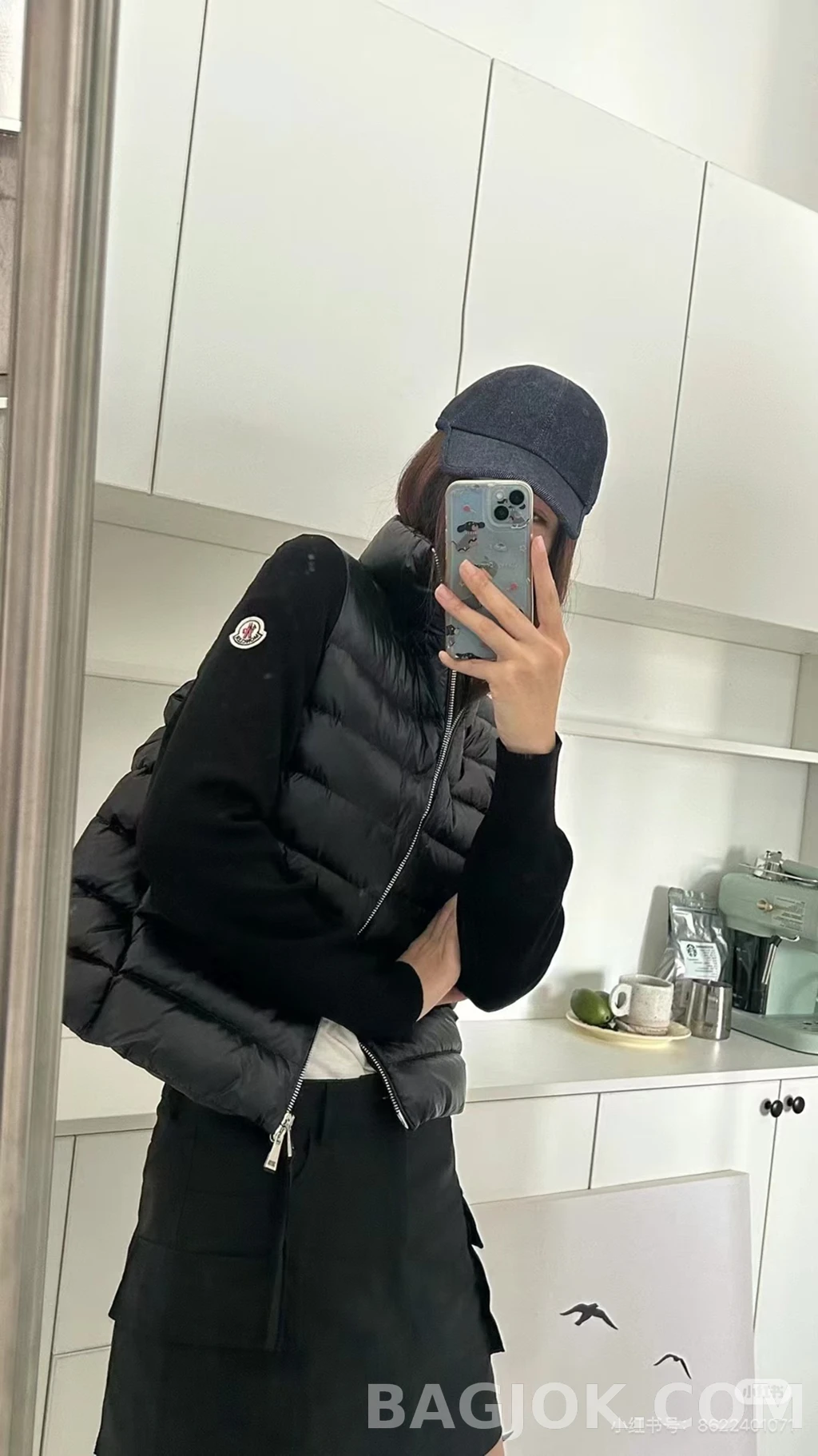 몽클레어 몽클레어 니트소매 패딩2 상세 이미지