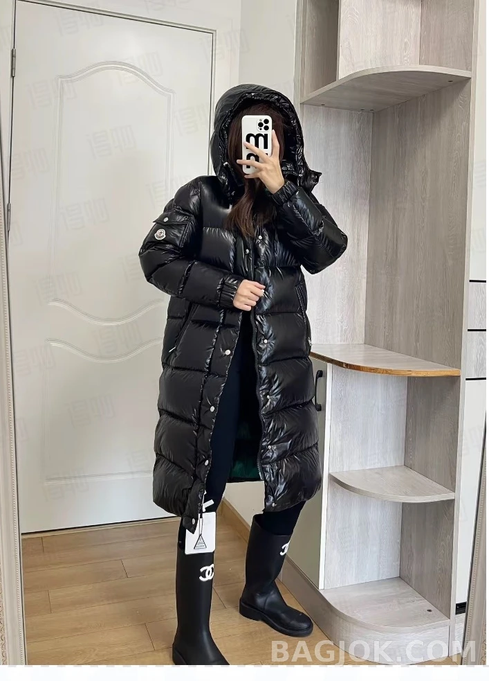몽클레어 몽클레어 샤이니 롱패딩 상세 이미지