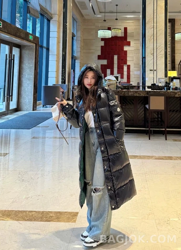 몽클레어 몽클레어 샤이니 롱패딩 상세 이미지