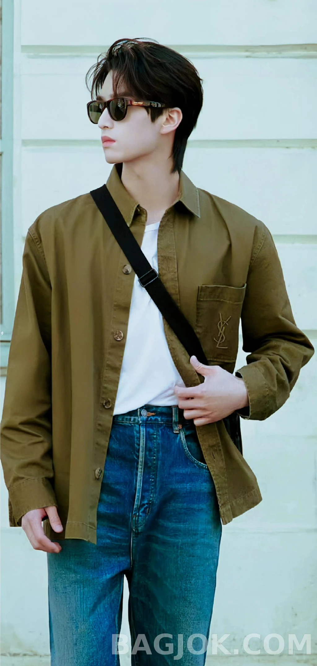 생로랑 생로랑 오버셔츠 상세 이미지