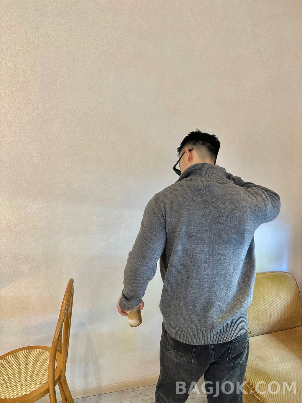 셀린느 셀린느 하프집 니트 상세 이미지