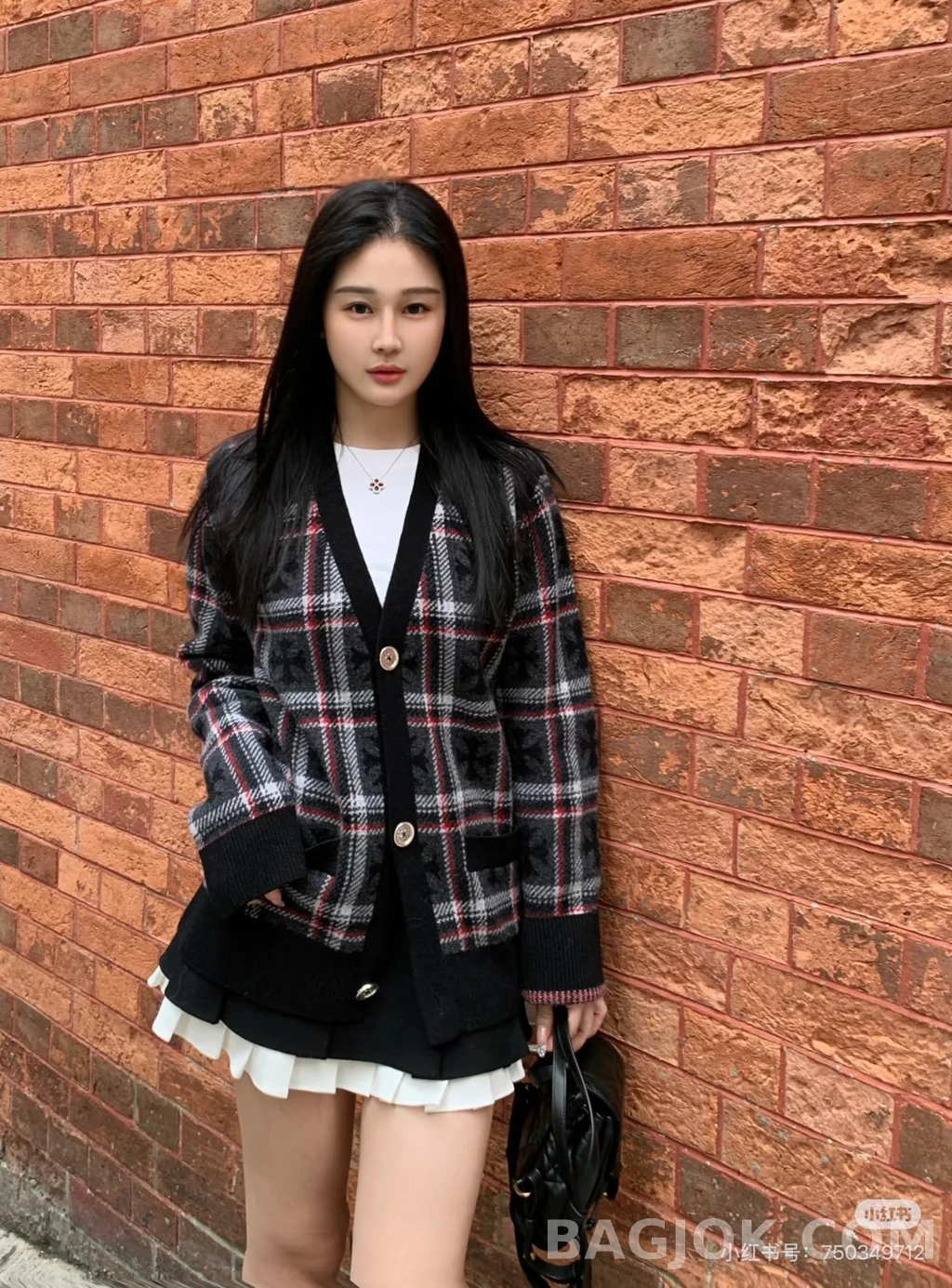크롬하츠 크롬하츠 크로스 체크 가디건 상세 이미지