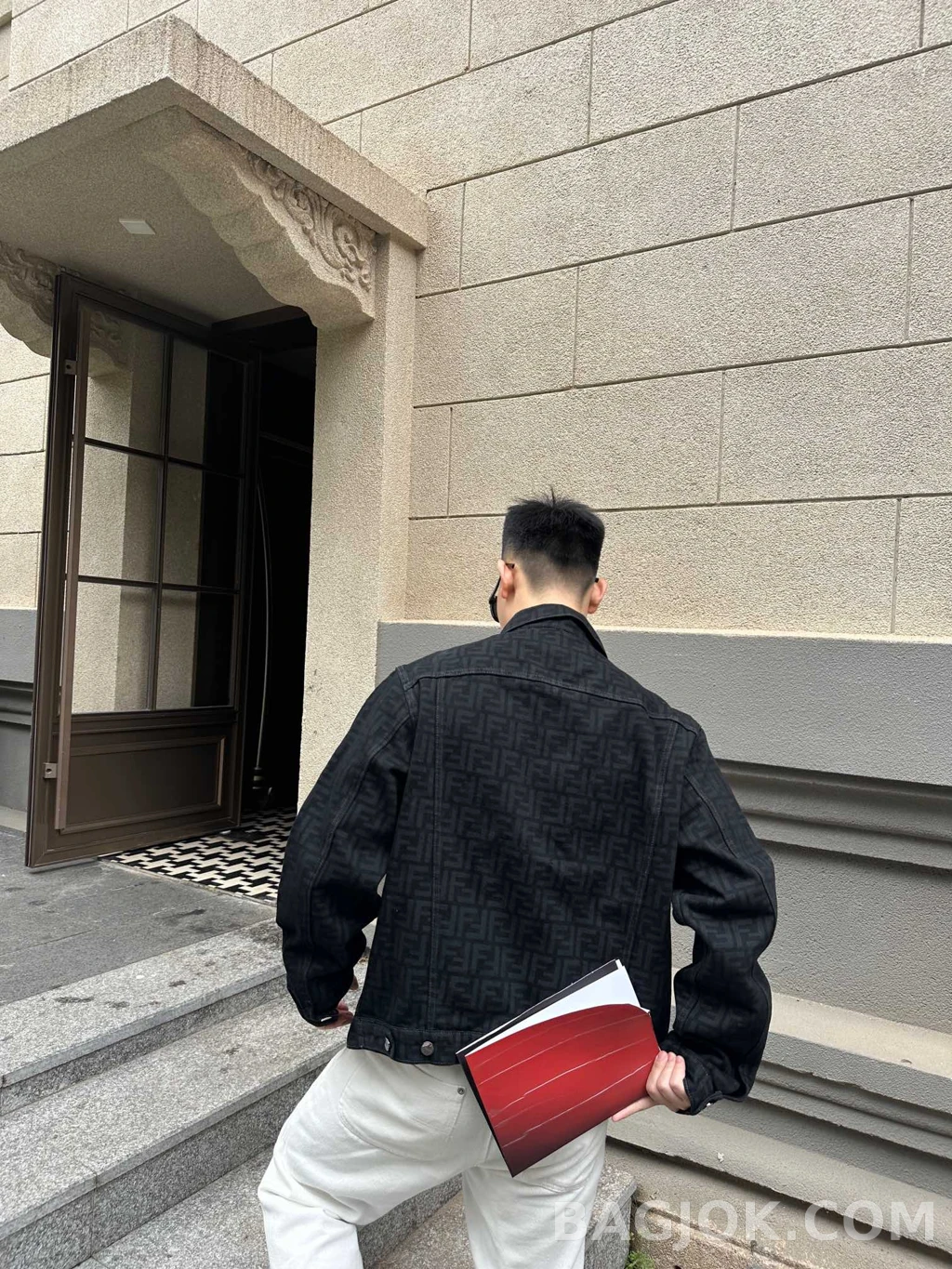 펜디 팬디 풀로고 데님 재킷 상세 이미지