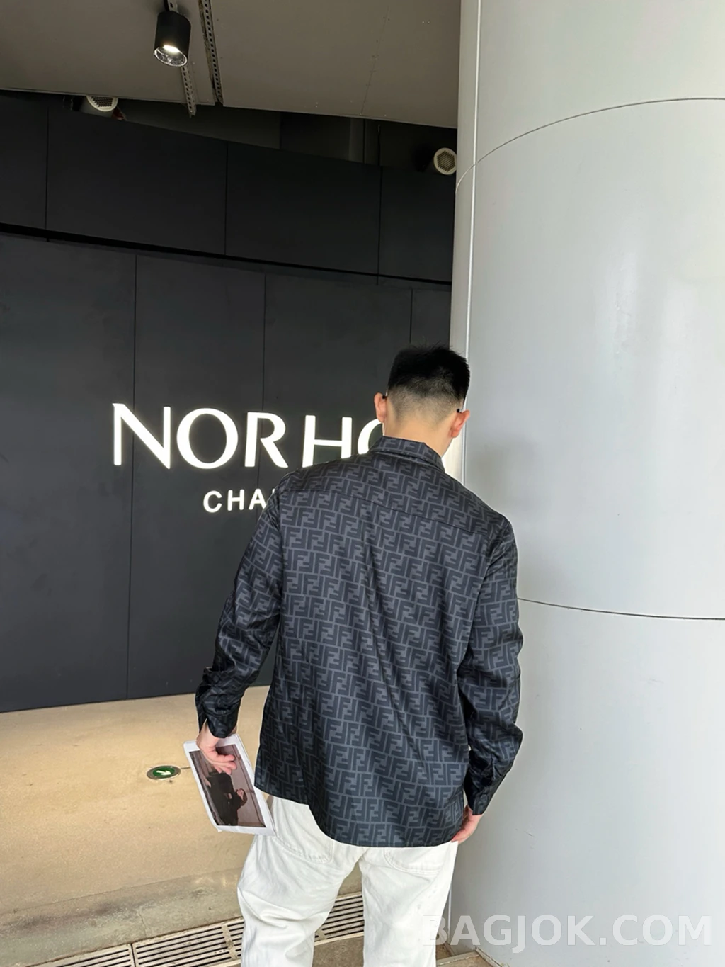 펜디 펜디 풀프린트 셔츠 상세 이미지