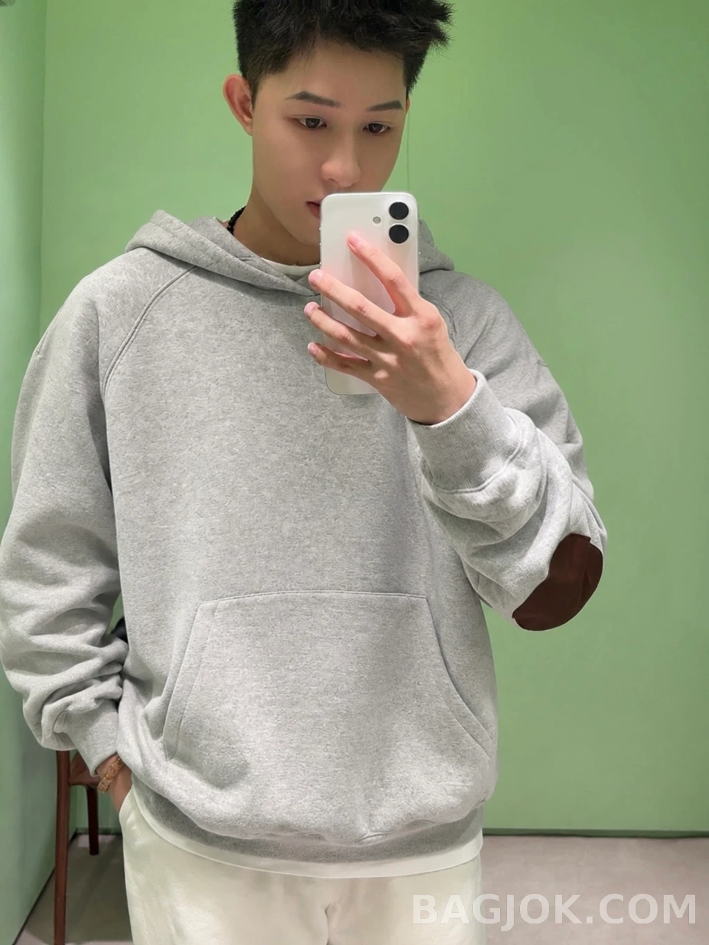 프라다 프라다 스플라이스 후드티 상세 이미지