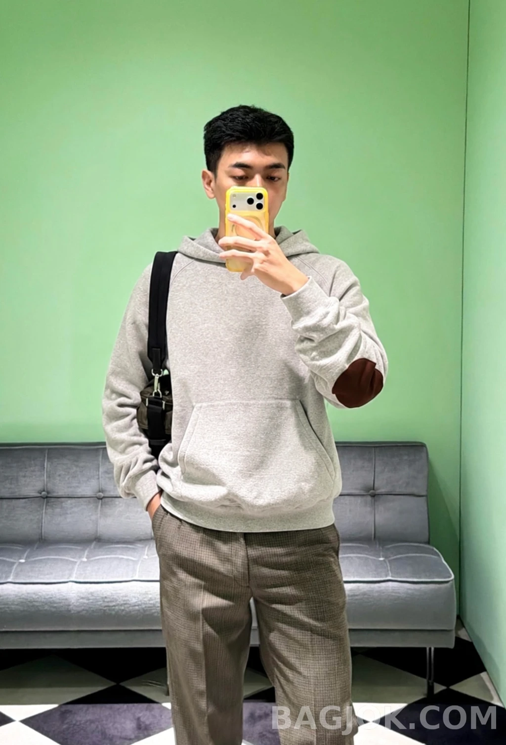 프라다 프라다 스플라이스 후드티 상세 이미지