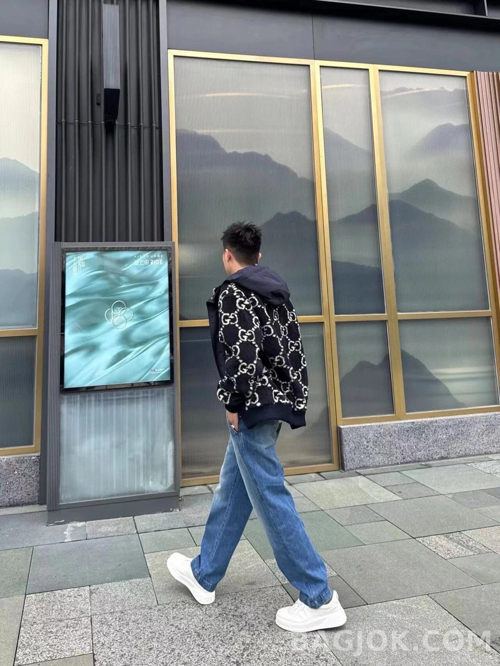 구찌 구찌 테디 후드 재킷 상세 이미지