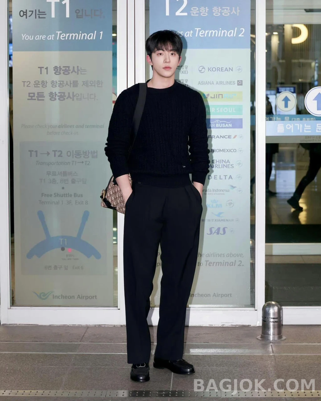 디올 디올 꽈배기 니트 상세 이미지