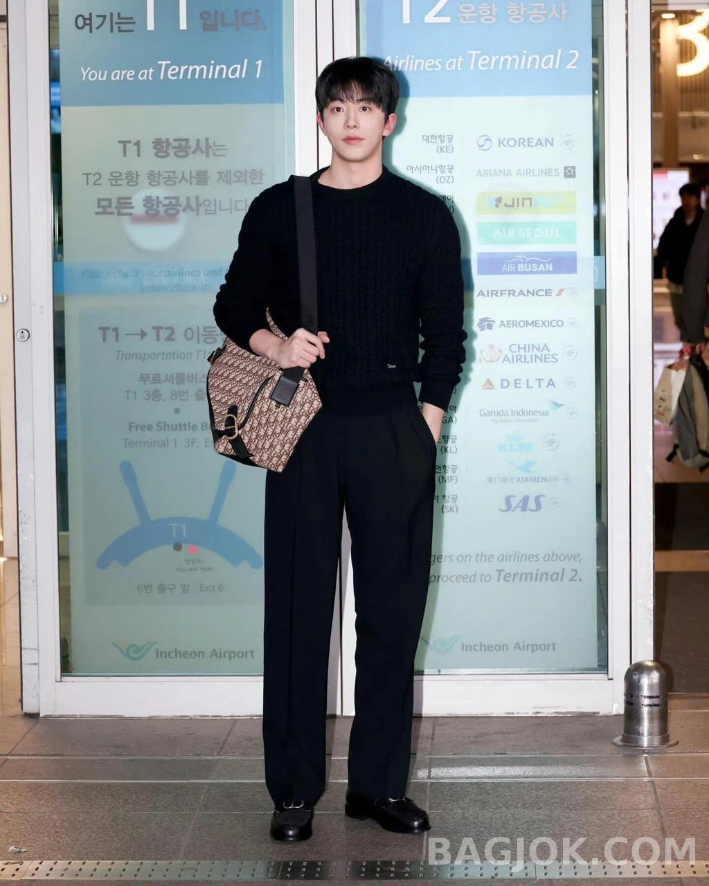 디올 디올 꽈배기 니트 상세 이미지