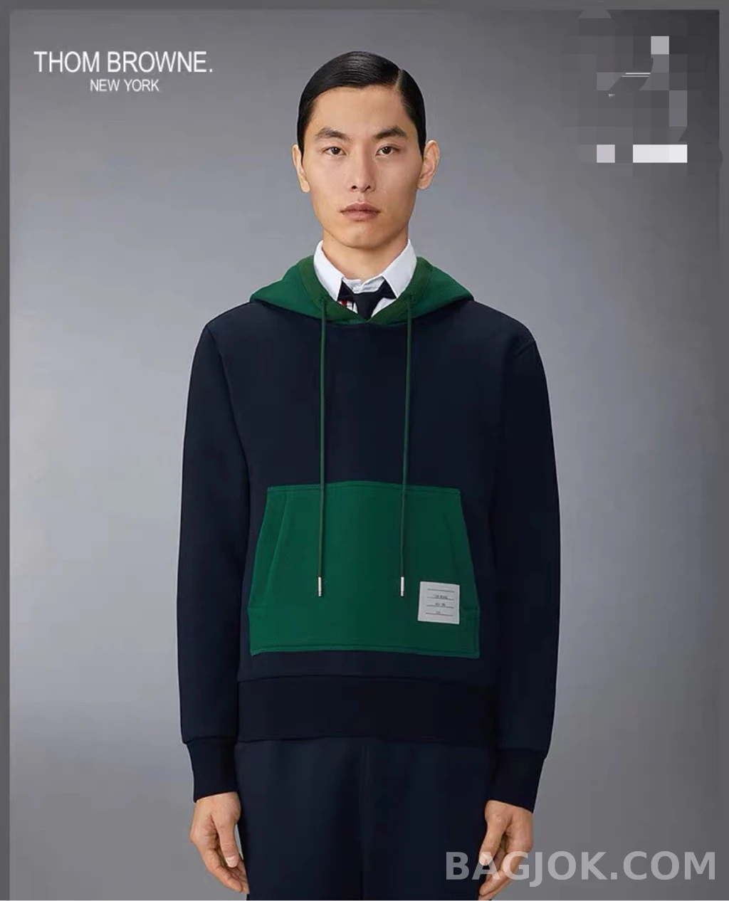 톰브라운 톰브라운 후드티 상세 이미지
