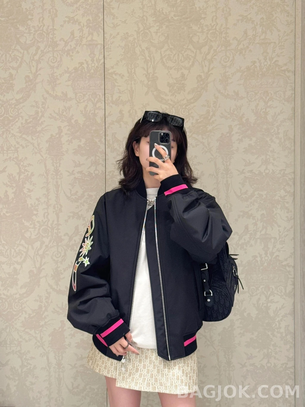 디올 디올 해밀턴 봄버 상세 이미지