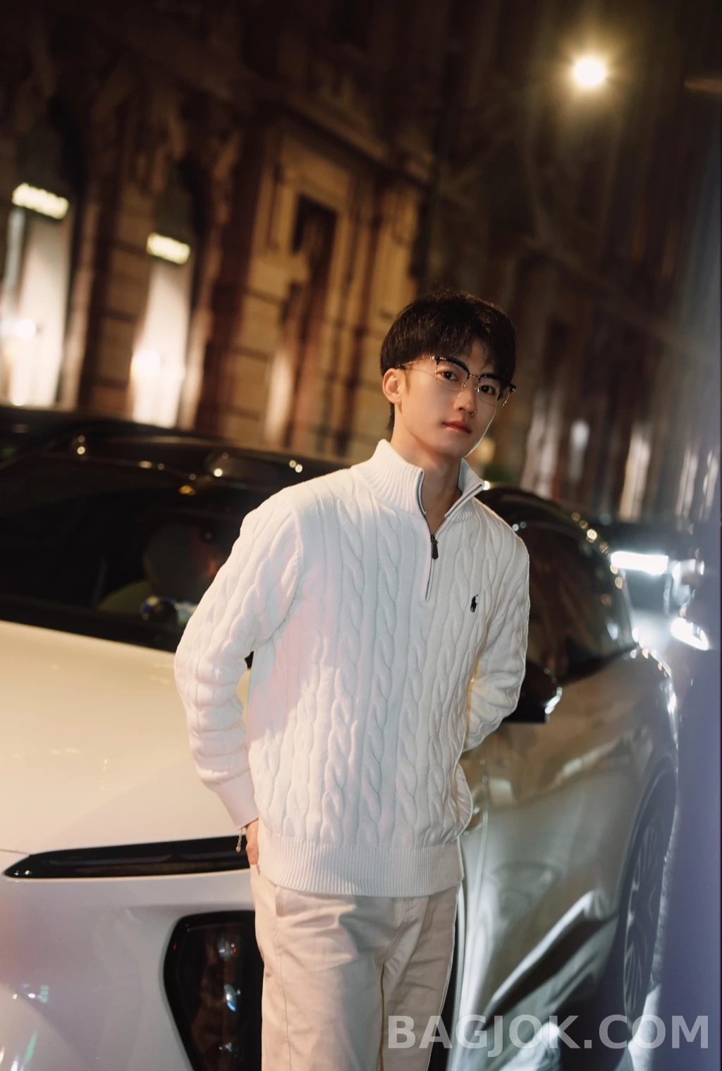 랄프로렌 랄프로렌 꽈배기 하프집업 상세 이미지
