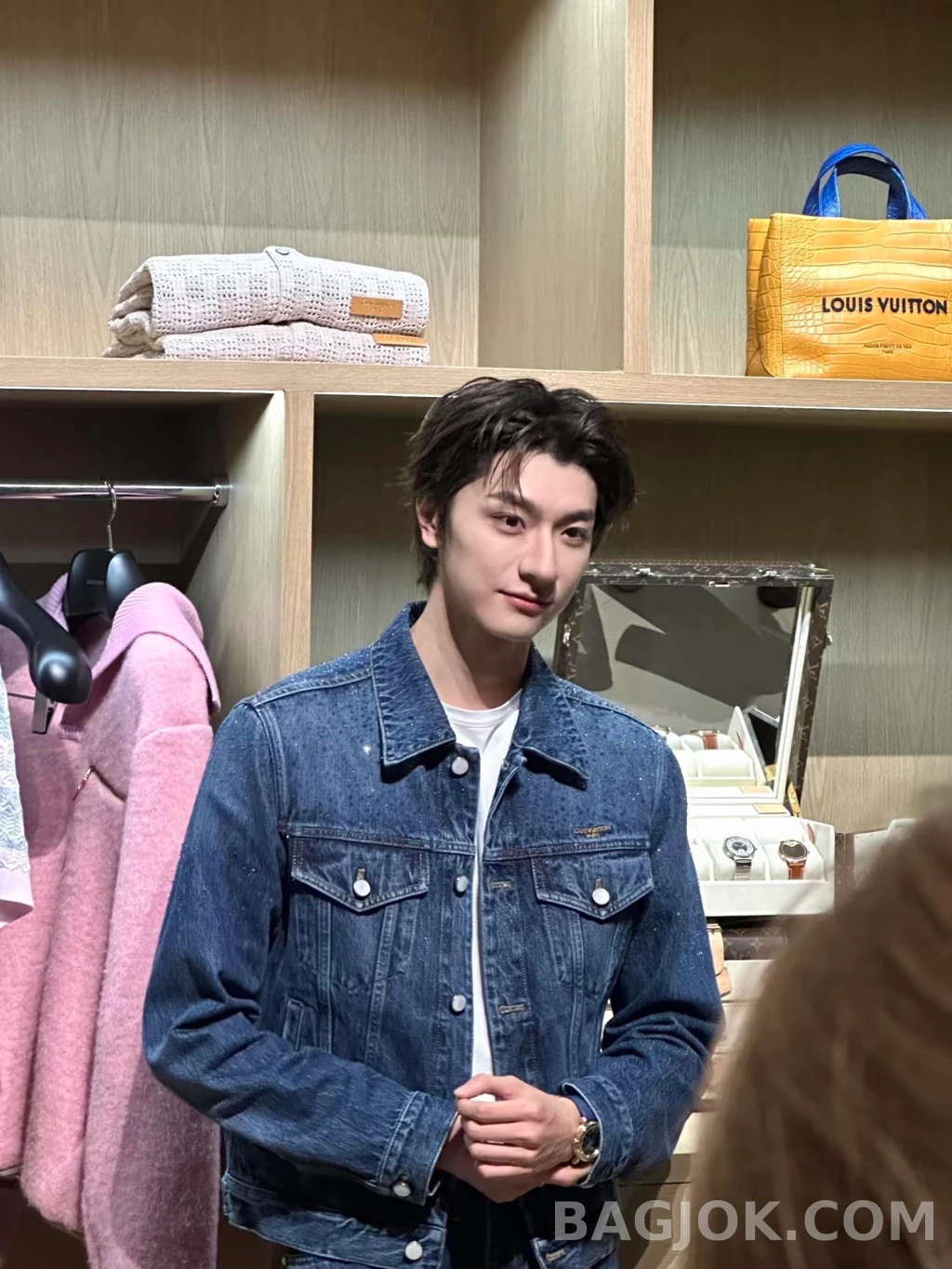 루이비통 루이비통 큐빅 데님 재킷 상세 이미지