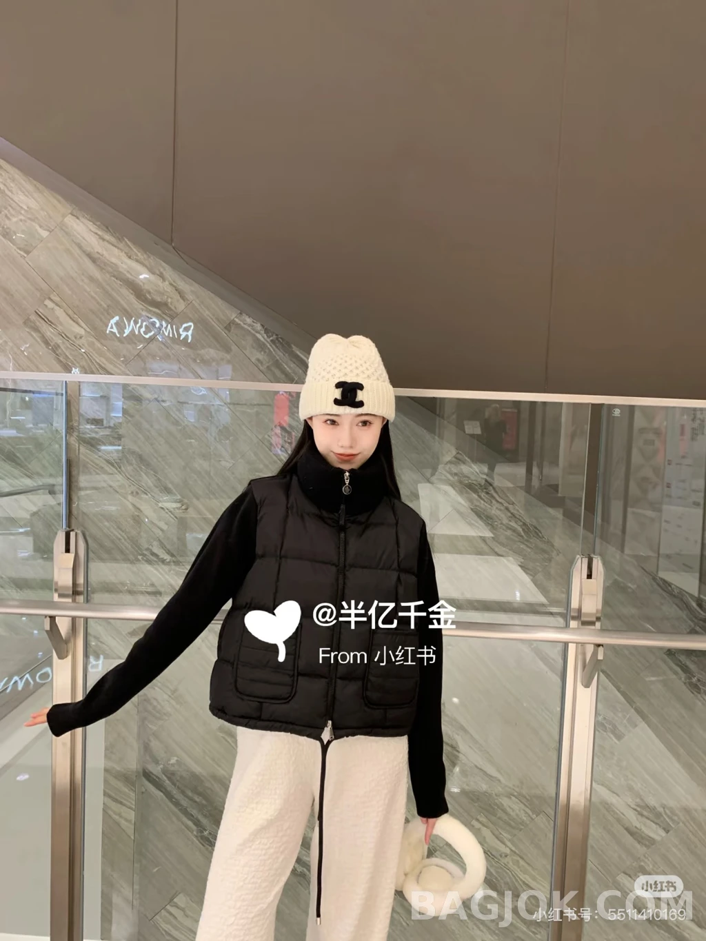몽클레어 몽클레어 니트소매 패딩 상세 이미지