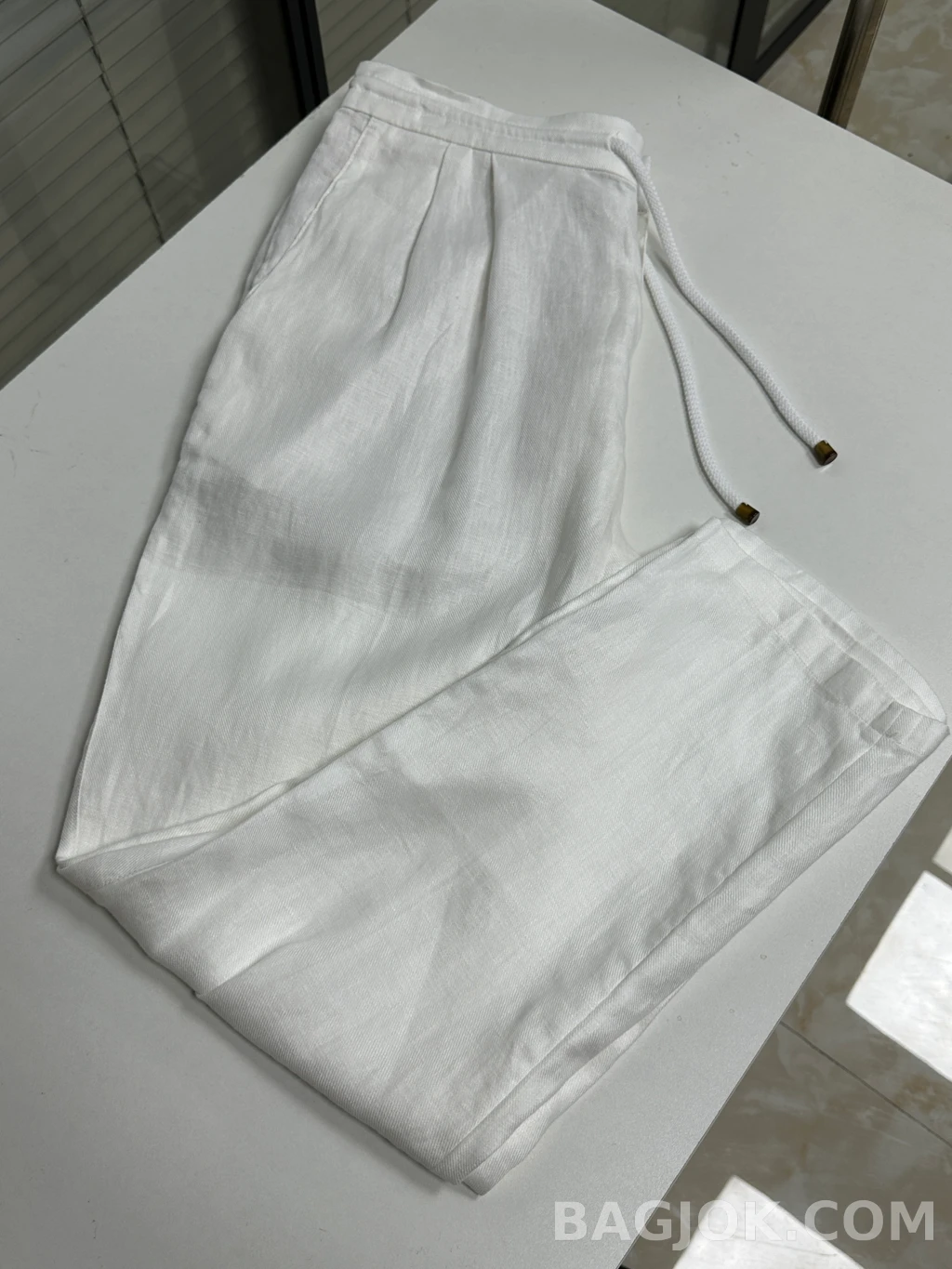 브루넬로 쿠치넬리 브루넬로쿠치넬리 린넨 슬랙스 상세 이미지