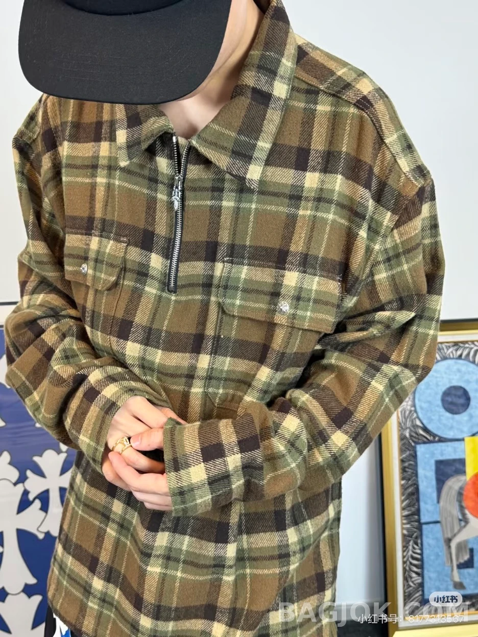 크롬하츠 크롬하츠 하프집 플란넬 상세 이미지