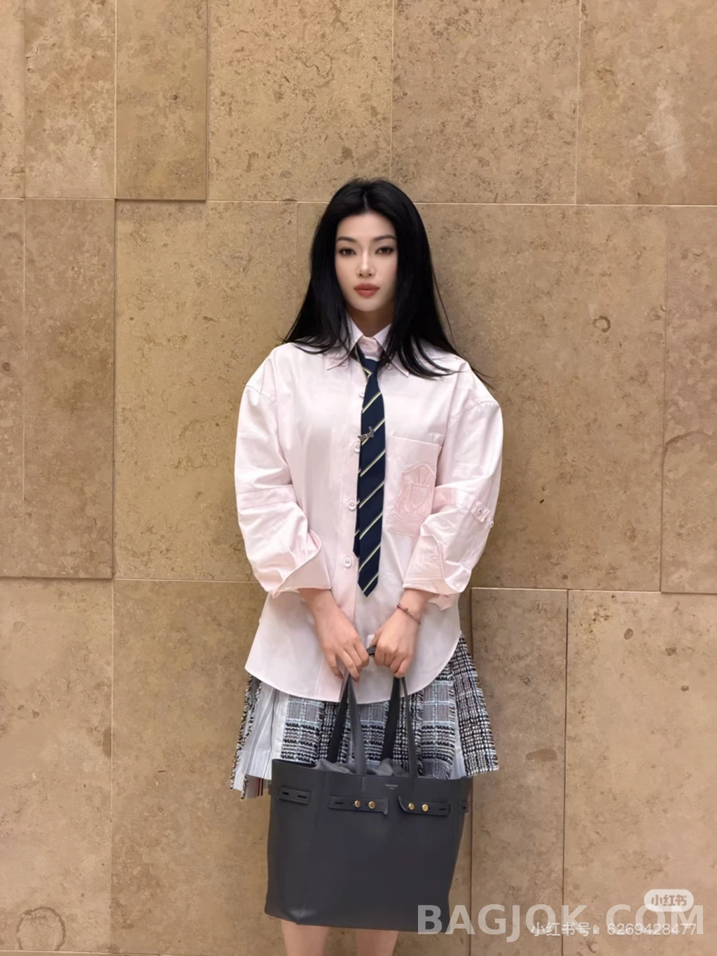 톰브라운 톰브라운 문장 셔츠 상세 이미지
