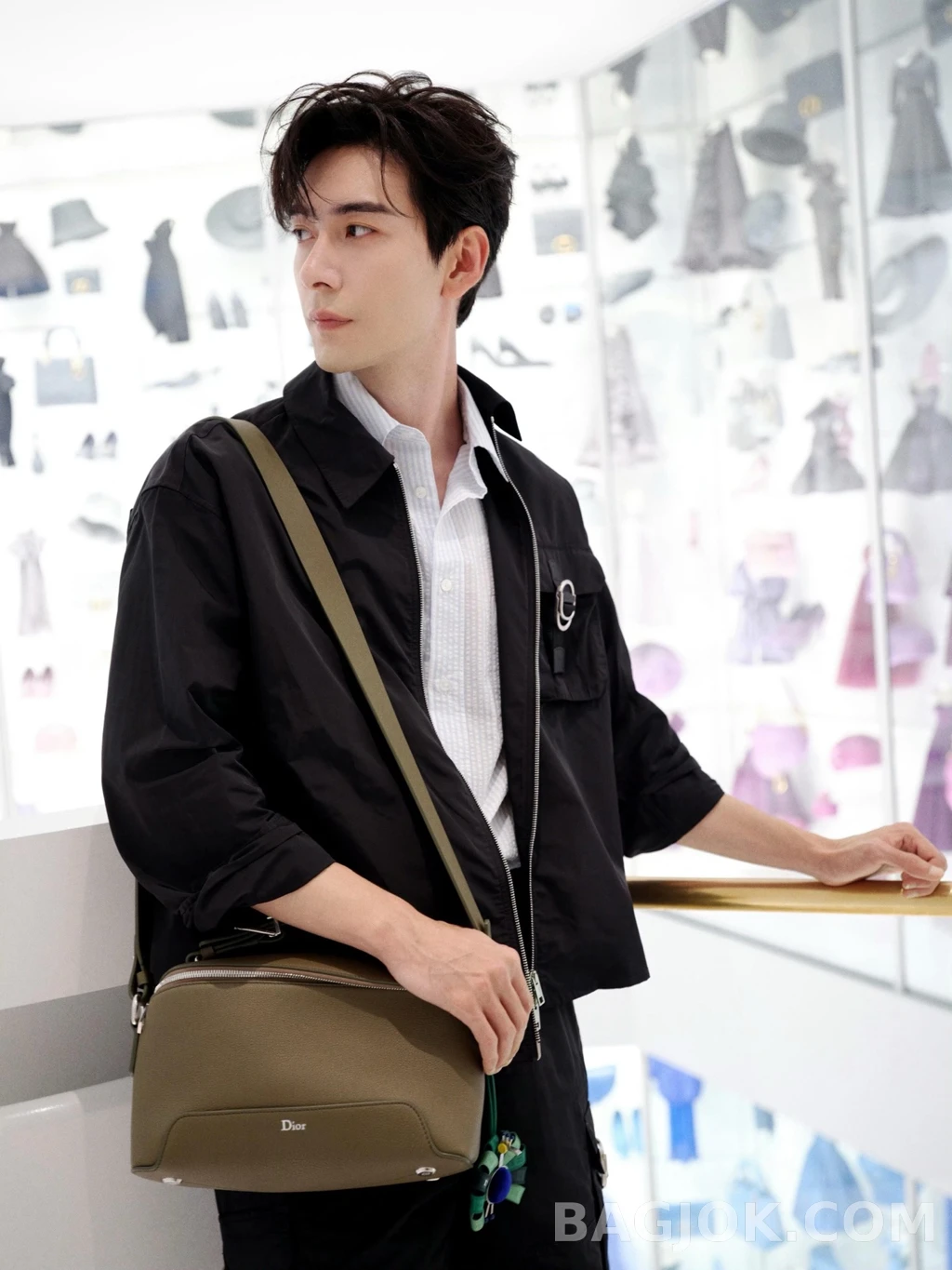 디올 디올 포켓버클 집업셔츠 상세 이미지