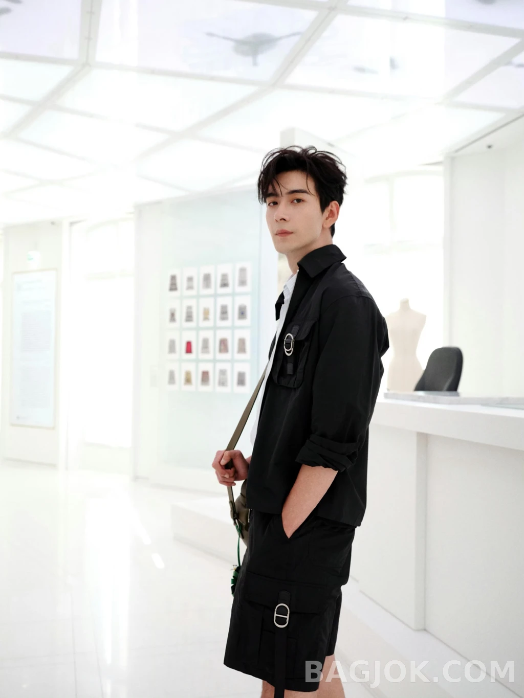 디올 디올 포켓버클 집업셔츠 상세 이미지
